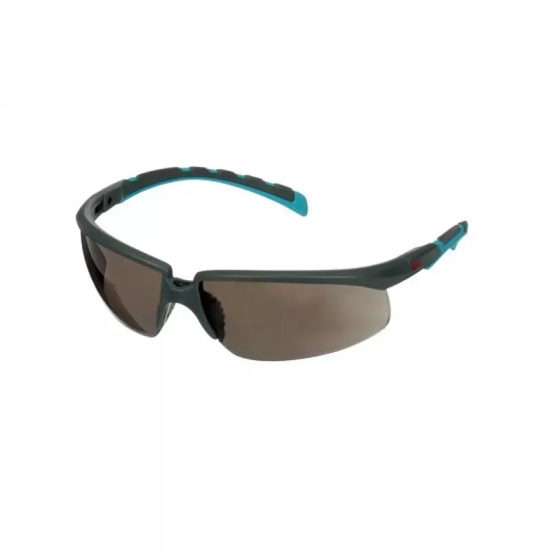 3M S2002SGAF-BGR okulary ochronne Okulary ochronne Plastik Niebieski, Szary