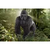 schleich WILD LIFE Goryl, samiec, 3 lat(a), Dżungla, Dzikie zwierzęta / zabawki przygodowe, Wielokolorowy, Plastik