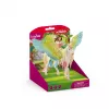 schleich Wróżka Surah z brokatowym pegazem, Lalka mini, Dziewczynka, 5 lat, 180 mm, Wielokolorowy