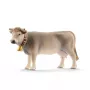 schleich FARM WORLD Krowa Braunvieh, od 3 lat, Farma, Figurki zwierząt gospodarskich, Wielokolorowy, Plastik, 1 szt.