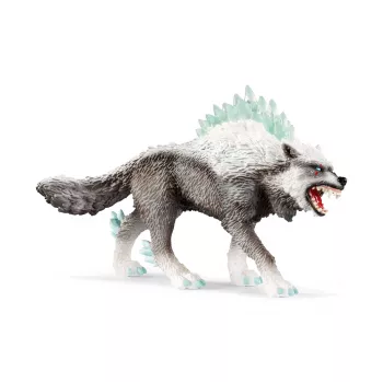 schleich ELDRADOR CREATURES śnieżny wilk, 7 lat, Świat Lodu, Potwory i smoki, Wielokolorowy, Tworzywo sztuczne, 1 szt.