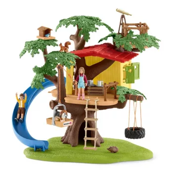 schleich FARM WORLD Domek na drzewie przygód, Farma, Zwierzęta gospodarskie / zabawki rolnicze, 3 lat(a), Wielokolorowy, Plastik