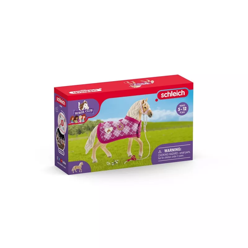 schleich HORSE CLUB Kreacja modowa Sofii, Konie, 5 lat, Brązowy, Różowy