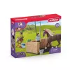 schleich KLUB KONNY Miejsce do mycia z Emily i Luną, Zwierzę, Stajnia dla koni, Konie, 5 lat(a), Wielokolorowy, Tworzywo sztuczne