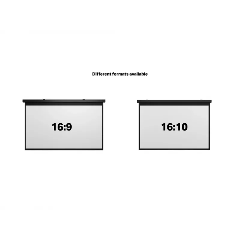 Multibrackets M 16:9 Zsilnikowany ekran projekcyjny 300x168, 135 cali, Czarny Edition
