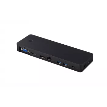 Stacja dokująca/replikator portów Fujitsu S26391-F1667-L100 do laptopa, przewodowa, USB 3.2 Gen 1 (3.1 Gen 1) Type-C, czarna