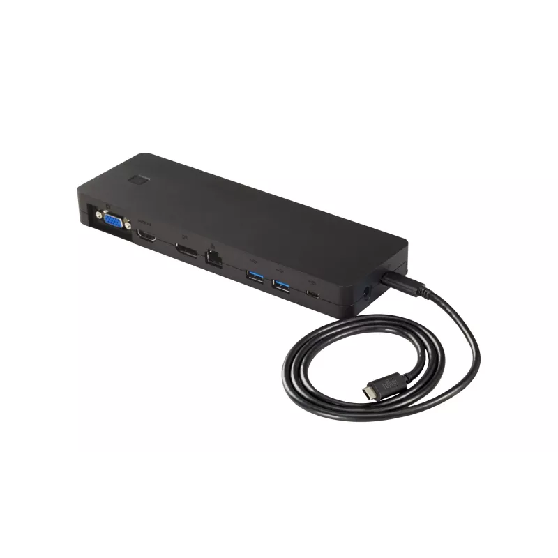 Stacja dokująca/replikator portów Fujitsu S26391-F1667-L100 do laptopa, przewodowa, USB 3.2 Gen 1 (3.1 Gen 1) Type-C, czarna