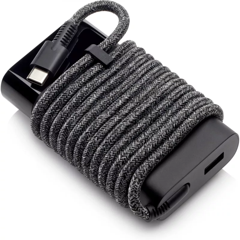 Kompaktowa ładowarka podróżna HP 65 W USB-C cienki, laptop, uniwersalna, 90 V, 47–63 Hz, 65 W, 20 V