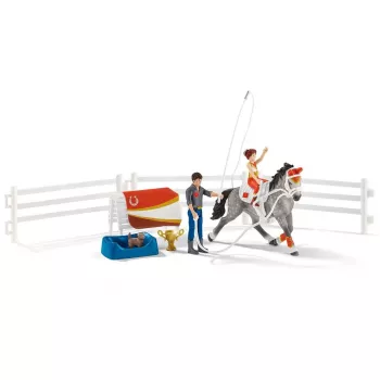 Zestaw zabawek Schleich HORSE CLUB Zestaw do woltyżerki Mii