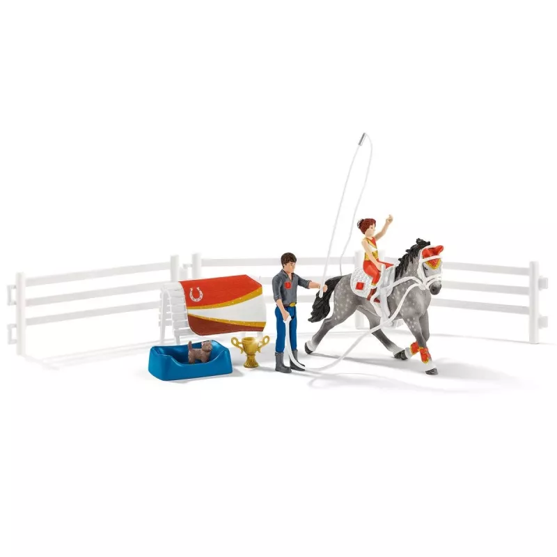 Zestaw zabawek Schleich HORSE CLUB Zestaw do woltyżerki Mii