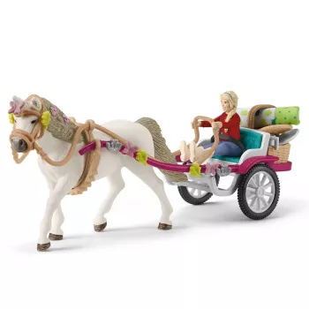 Farm Schleich HORSE CLUB Mały powóz na wielki pokaz koni