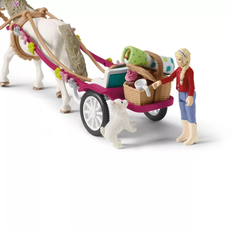 Farm Schleich HORSE CLUB Mały powóz na wielki pokaz koni