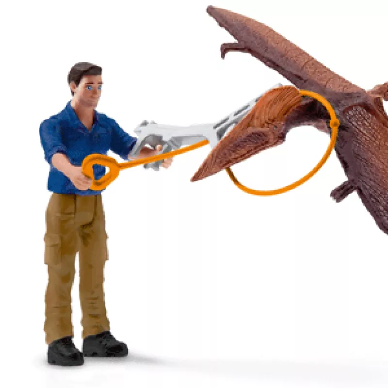 Zestaw zabawek Schleich Dinosaurs Jetpack Chase