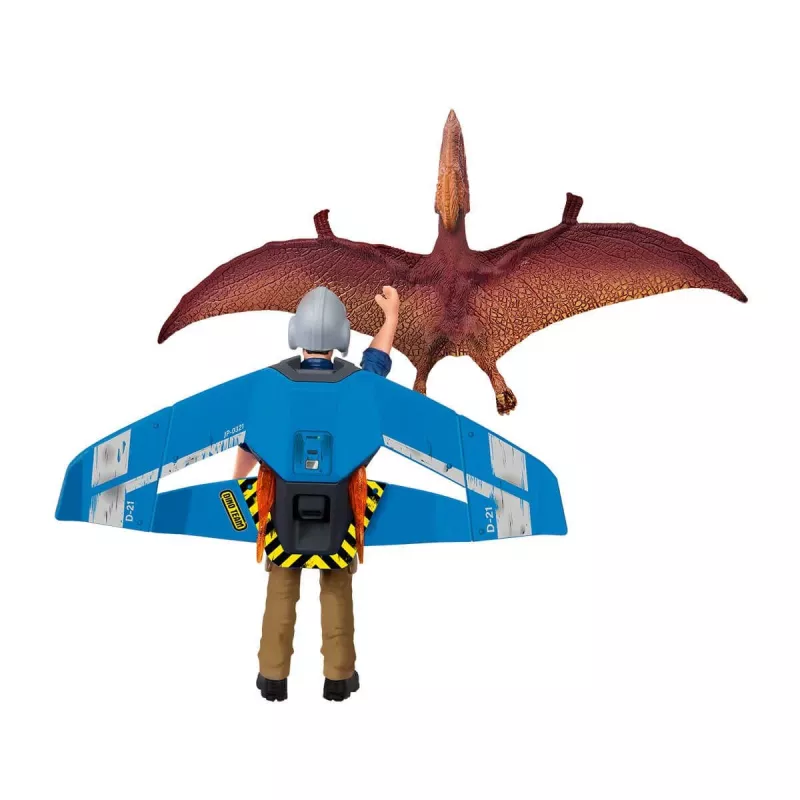 Zestaw zabawek Schleich Dinosaurs Jetpack Chase
