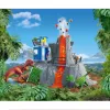 Animal Schleich Dinosaurs Volcano Expedition Base Camp Wielokolorowy 42564