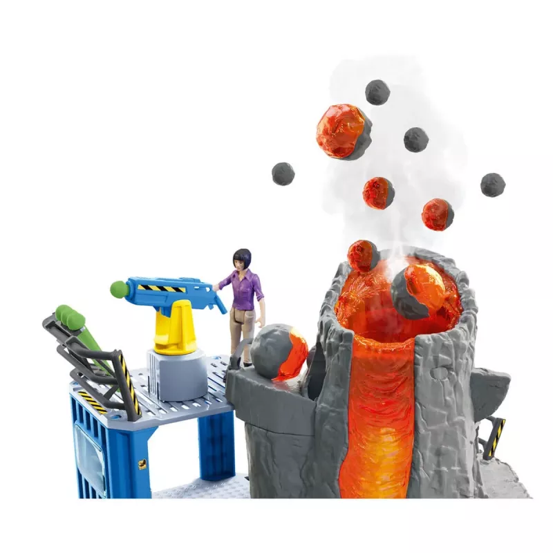 Animal Schleich Dinosaurs Volcano Expedition Base Camp Wielokolorowy 42564