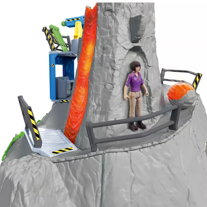 Animal Schleich Dinosaurs Volcano Expedition Base Camp Wielokolorowy 42564