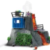 Animal Schleich Dinosaurs Volcano Expedition Base Camp Wielokolorowy 42564