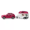 schleich HORSE CLUB Horse Adventures z samochodem i przyczepą, Akcja/Przygoda, Biwakowanie, Konie, 5 lat, Wielokolorowy, Plastik