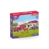 schleich HORSE CLUB Horse Adventures z samochodem i przyczepą, Akcja/Przygoda, Biwakowanie, Konie, 5 lat, Wielokolorowy, Plastik
