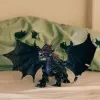 Zabawkowy smok Schleich ELDRADOR CREATURES Shadow Dragon czarno-fioletowy 70152