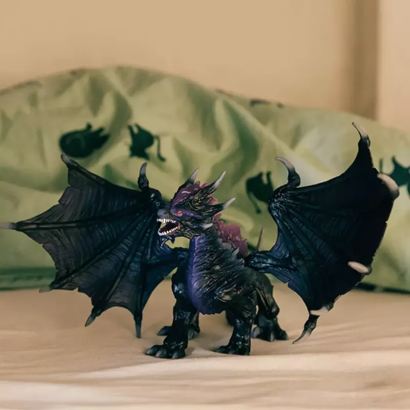 Zabawkowy smok Schleich ELDRADOR CREATURES Shadow Dragon czarno-fioletowy 70152