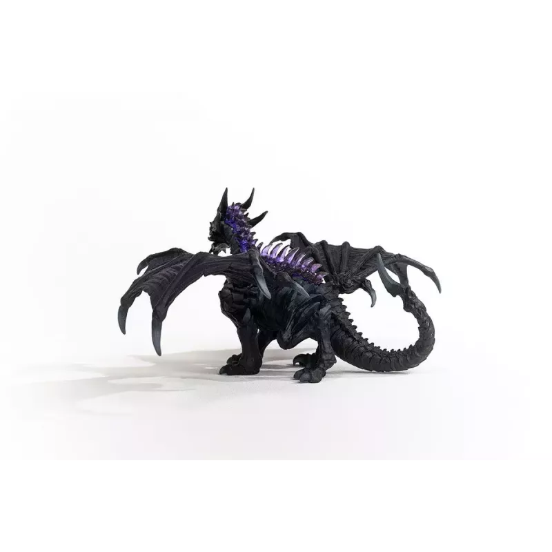 Zabawkowy smok Schleich ELDRADOR CREATURES Shadow Dragon czarno-fioletowy 70152