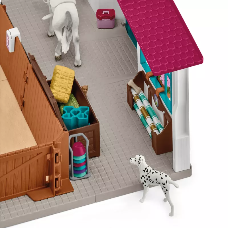 schleich Arena jeździecka Peppertree, Akcja/Przygoda, Turniej jeździecki, Konie, 5 lat(a), Wielokolorowy, Plastik