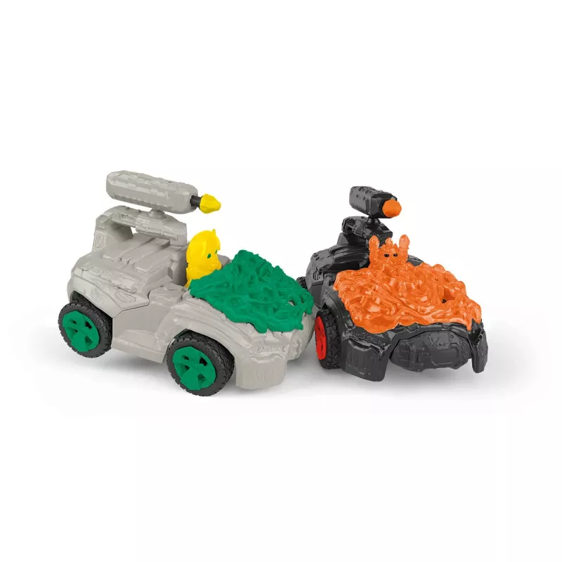 Jungle CrashMobile z Mini Creaturą Schleich 42671 Wielokolorowy