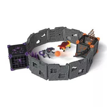Arena BattleCave Lava kontra Cień Schleich Wielokolorowa Akcja/Przygoda