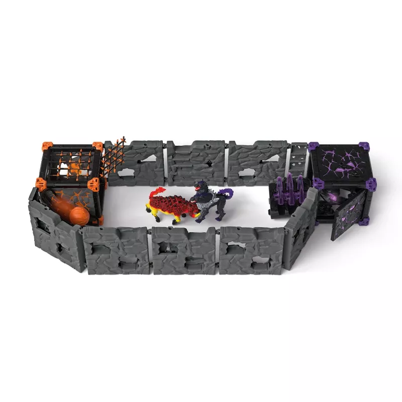 Arena BattleCave Lava kontra Cień Schleich Wielokolorowa Akcja/Przygoda