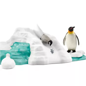 Figurka Zabawkowa Schleich Penguin Family Fun Wielokolorowa 42661