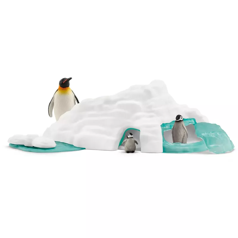 Figurka Zabawkowa Schleich Penguin Family Fun Wielokolorowa 42661