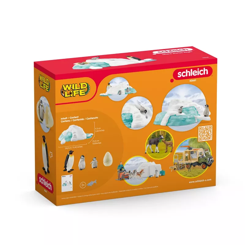 Figurka Zabawkowa Schleich Penguin Family Fun Wielokolorowa 42661