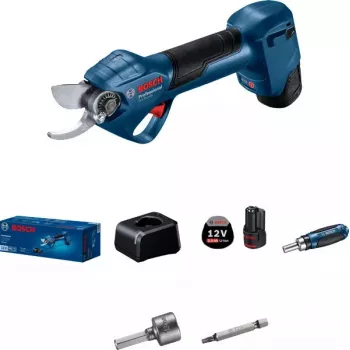 Bosch Pro Pruner Professional bezprzewodowe nożyce do trawy 2,5 cm 12 V litowo-jonowe (Li-Ion) czarno-niebieskie