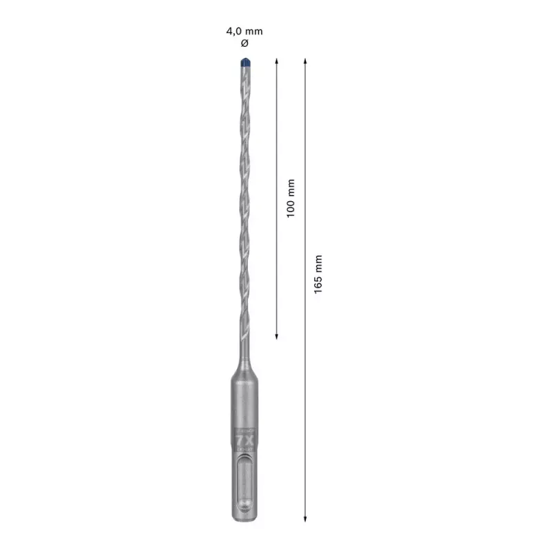 Wiertło Bosch SDS plus-7X 4mm 165mm 1szt.