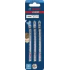 Bosch Expert 2608900554 Brzeszczot do wyrzynarki Stal wysokowęglowa (HCS) 3 szt.