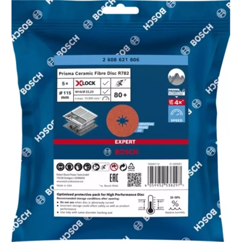 Bosch EXPERT R782 PRISMA tarcza szlifierska