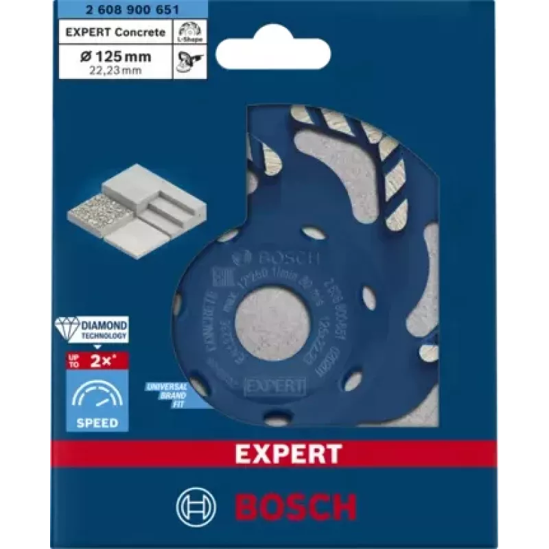 Bosch 2 608 900 651 końcówka szlifiersko-szlifująca do narzędzi obrotowych do betonu