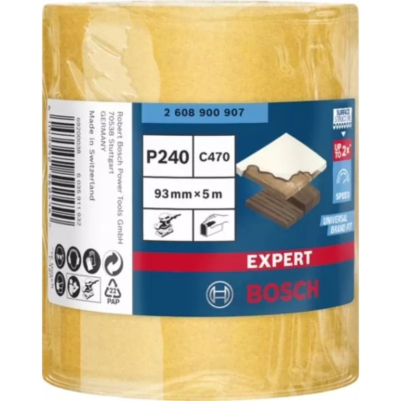 Bosch 2 608 900 907 ręczne akcesoria szlifierskie Wałek ścierny 1 szt.