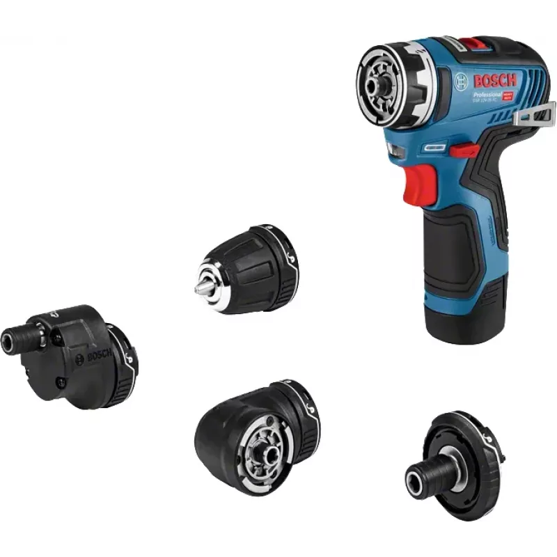 Bosch GSR 12V-35 FC 1750 obr./min Czarny, Niebieski