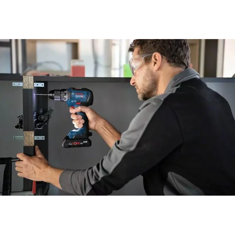 Bosch GSR 18V-55 1800 obr./min 1 kg Czarny, Niebieski