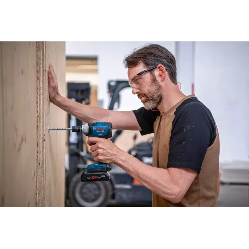 Bosch GDS 18V-330 HC PROFESSIONAL klucz udarowy 1/2 cala 2800 RPM 560 N⋅m Czarny, Niebieski, Czerwony