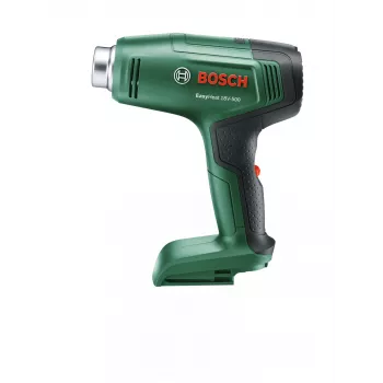 Opalarka Bosch EasyHeat 18V-500 — bezprzewodowa, 72 W, akumulator 4 Ah, 350–450 °C, uchwyt pistoletowy, zielona