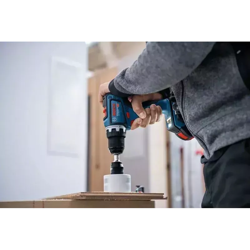 Bosch GSR 18V-90 C 2100 RPM 1.1 kg Czarny, Niebieski