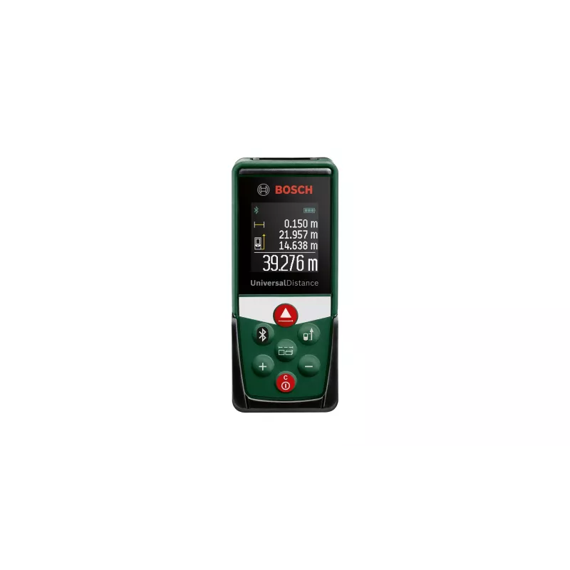 Dalmierz laserowy Bosch UniversalDistance 40C — zasięg 40 m, dokładność 1 mm
