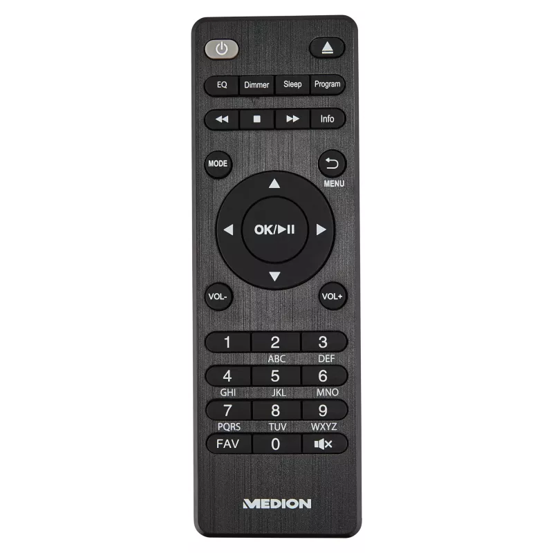 MEDION LIFE P85003 Domowy system audio micro 30 W Czarny, Srebrny