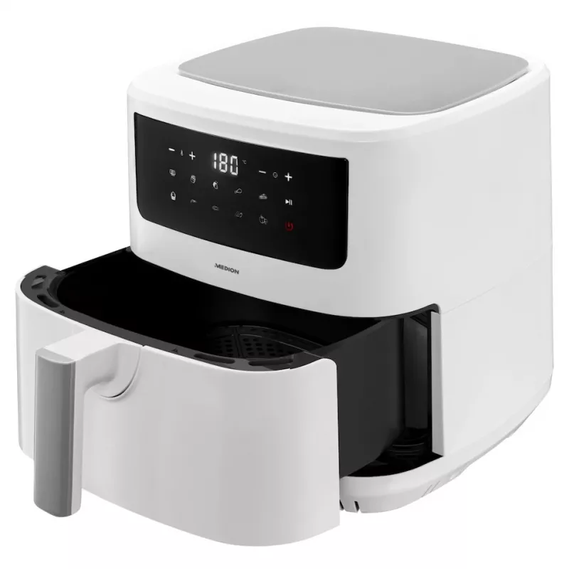 MEDION LIFE P10 XL Single 6,8 l 2150 W frytownica beztłuszczowa biała