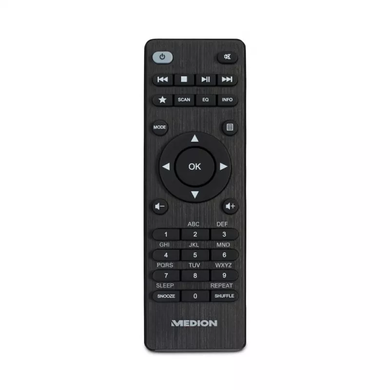 Radio internetowe MEDION LIFE P85333 — DAB+ / FM, 12 W RMS, wyświetlacz 2,8 cala TFT, Wi‑Fi 802.11a/b/g, gniazdo 3,5 mm, szary