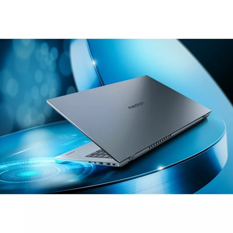 MEDION E15443 Intel Core Ultra 5 125H Laptop 39,6 cm (15,6 cala) Full HD 16 GB DDR5-SDRAM 512 GB SSD Windows 11 Home Szary